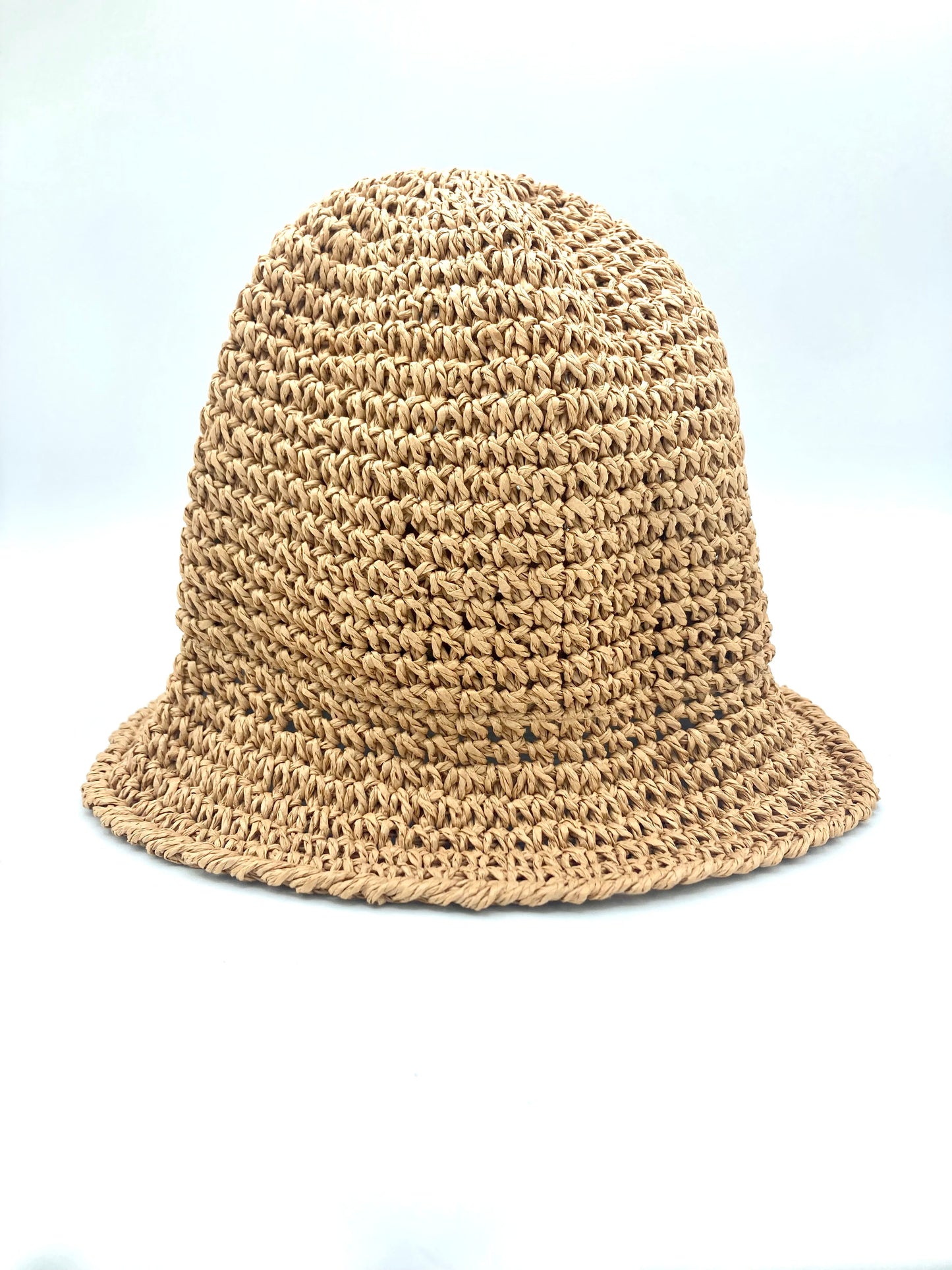 Woven Raffia Bucket Hat