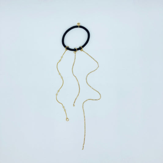 Cascade Chain Hair Tie