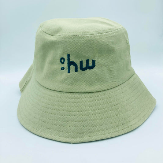 Bucket Hat in Khaki Green